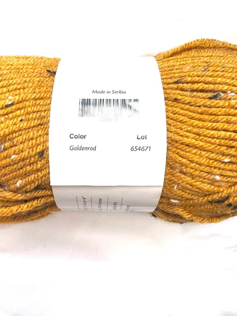 LOT of 5, Brava Tweed Yarn by Knit Picks, Color Goldenrod - Picture 5 of 9